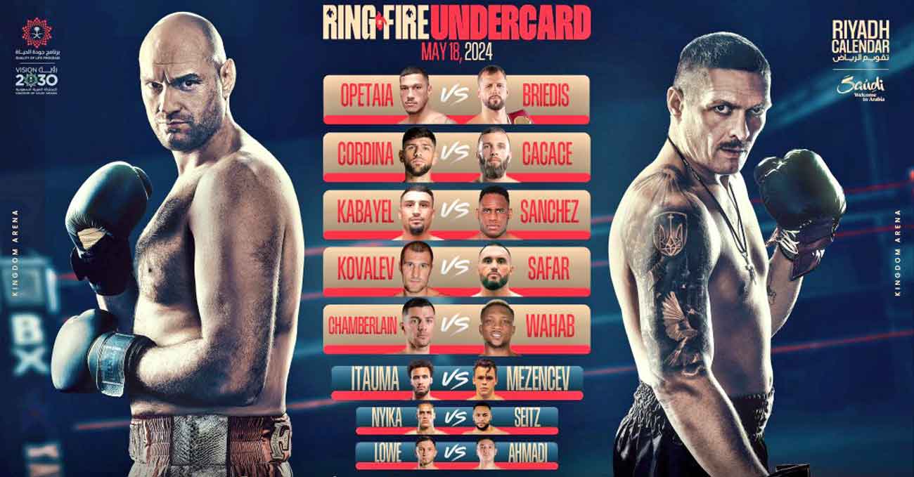 Poster of Fury vs Usyk 2024-05-18