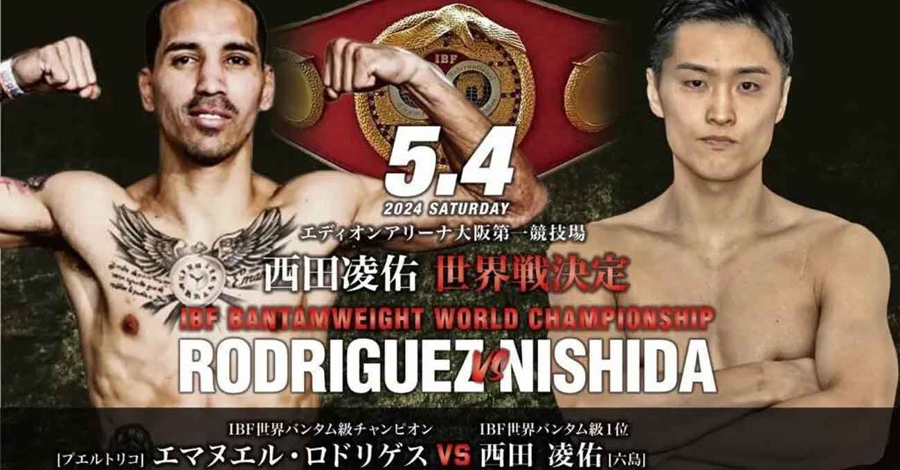 Emmanuel Rodriguez vs Ryosuke Nishida full fight video poster 2024-05-04
