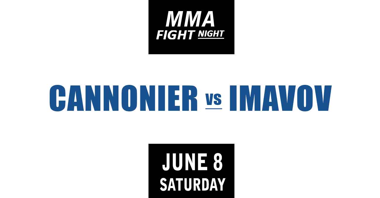 Jared Cannonier vs Nassourdine Imavov full fight video UFC on ESPN 57 poster by ATBF