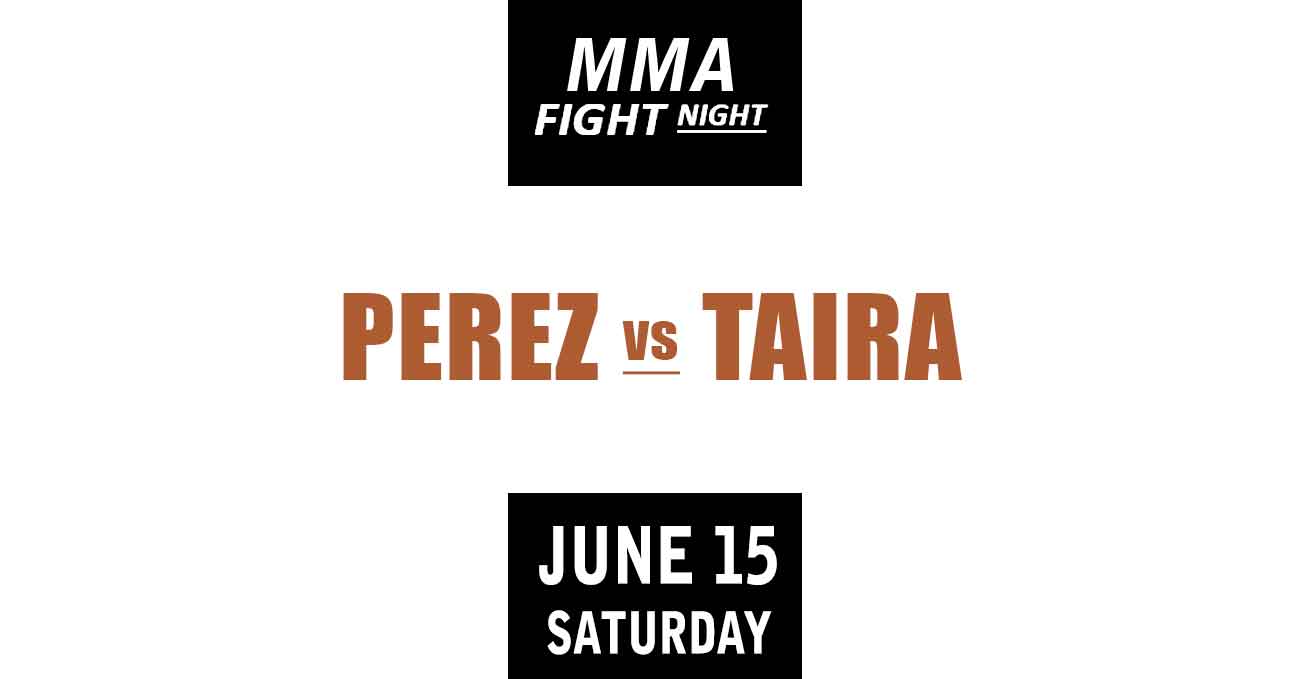 Alex Perez vs Tatsuro Taira full fight video UFC on ESPN 58 poster by ATBF