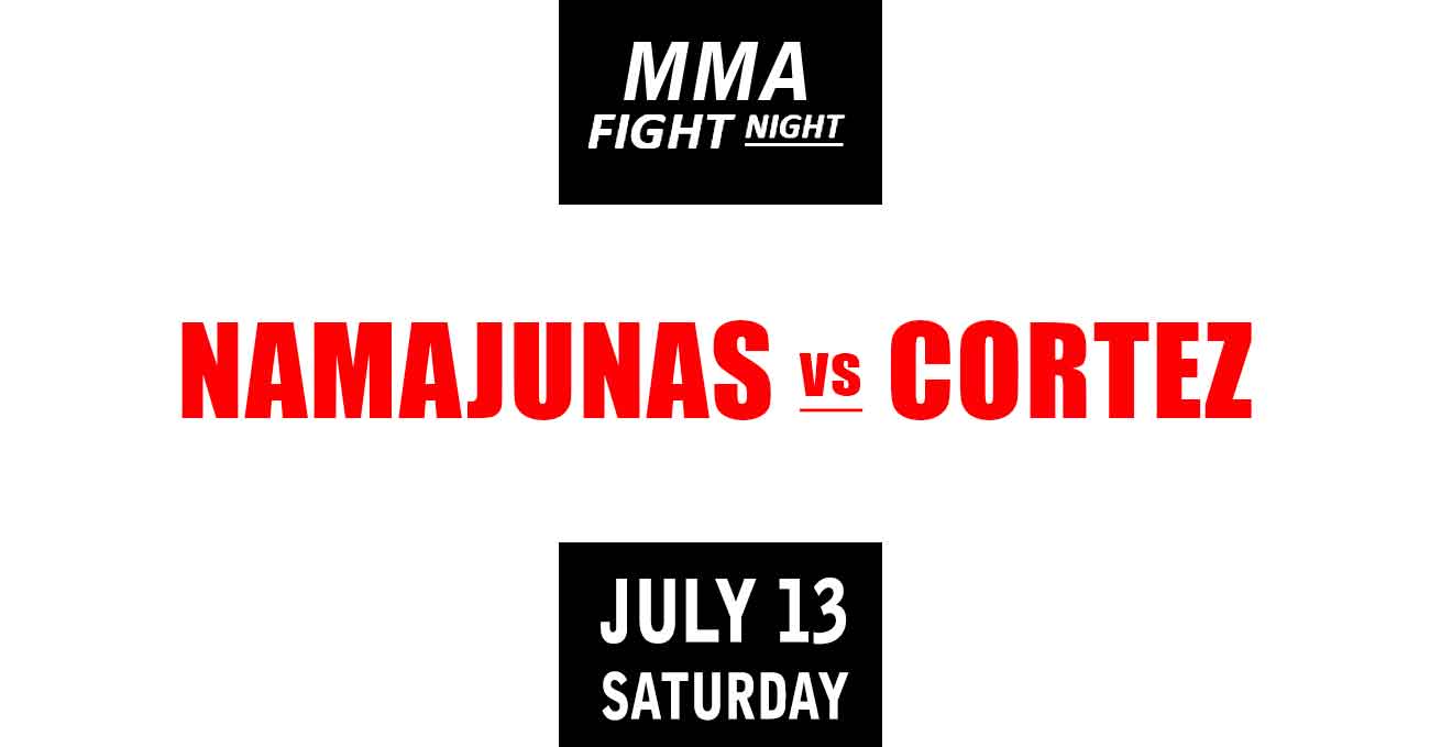 Rose Namajunas vs Tracy Cortez full fight video UFC on ESPN 59 poster by ATBF