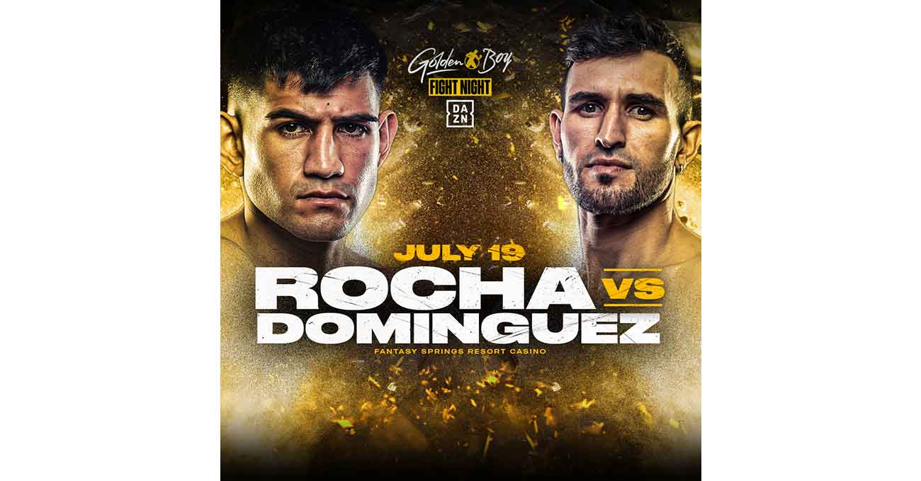 Alexis Rocha vs Santiago Dominguez full fight video poster 2024-07-19
