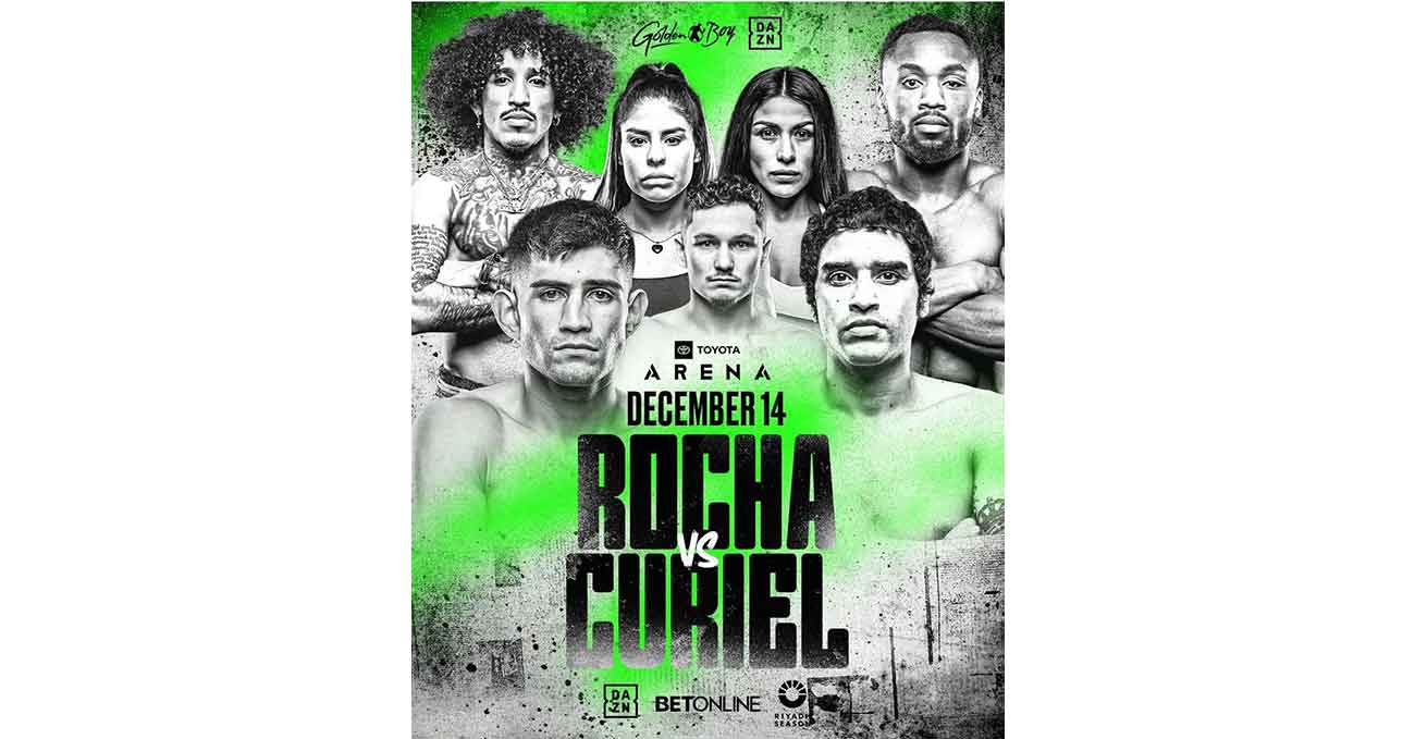 Alexis Rocha vs Raul Curiel full fight video poster 2024-12-14