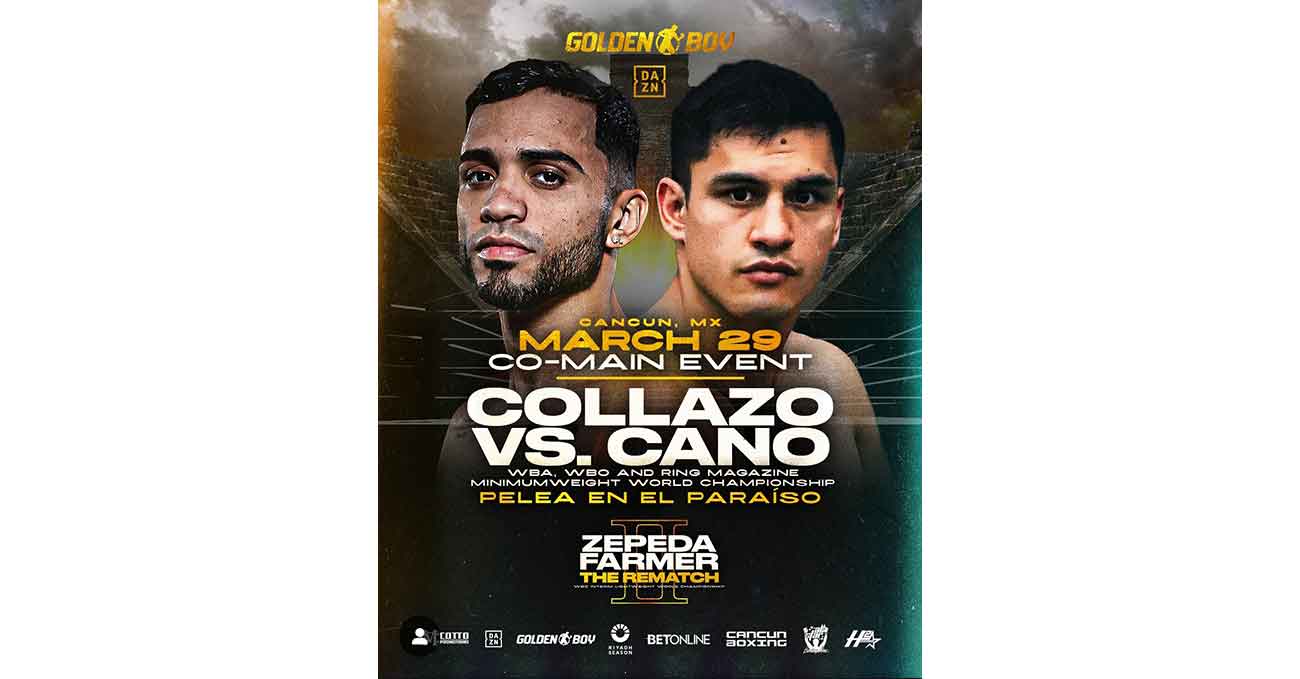 Oscar Collazo vs Edwin Cano Hernandez full fight video poster 2025-03-29