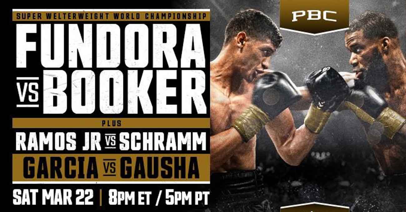 Sebastian Fundora vs Chordale Booker full fight video poster 2025-03-22