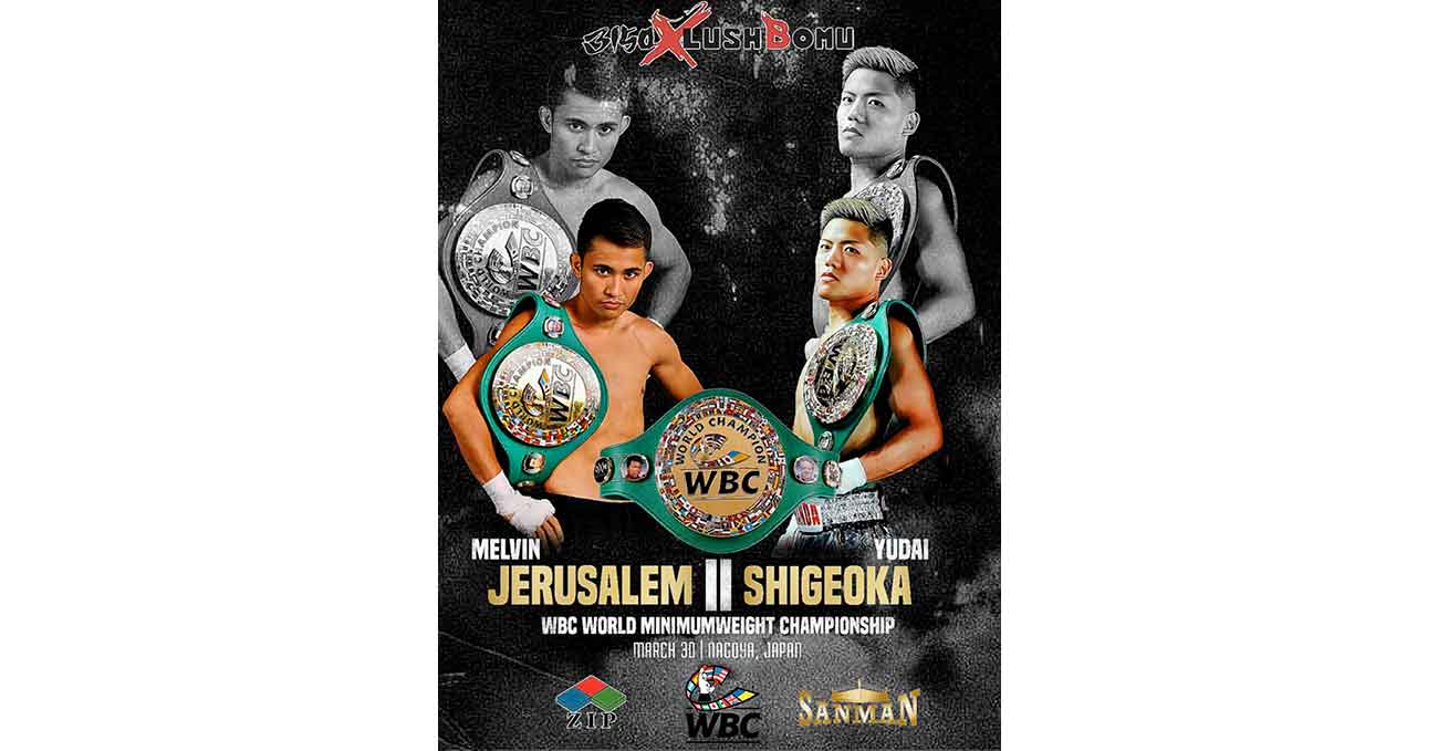 Melvin Jerusalem vs Yudai Shigeoka 2 full fight video poster 2025-03-30