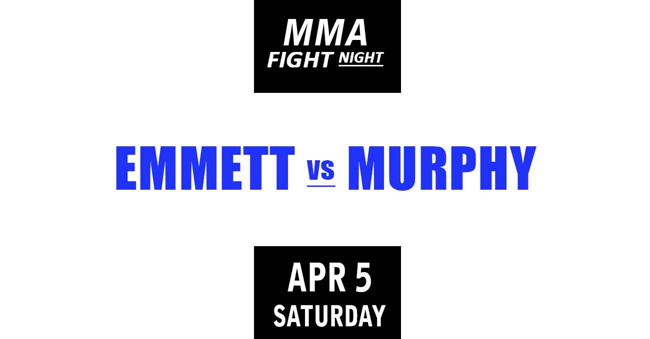 Josh Emmett vs Lerone Murphy full fight video UFC Vegas 105 poster by ATBF