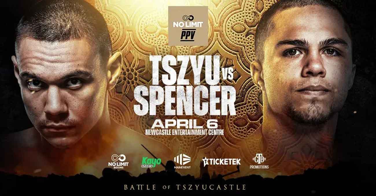 Tim Tszyu vs Joseph Spencer full fight video poster 2025-04-06