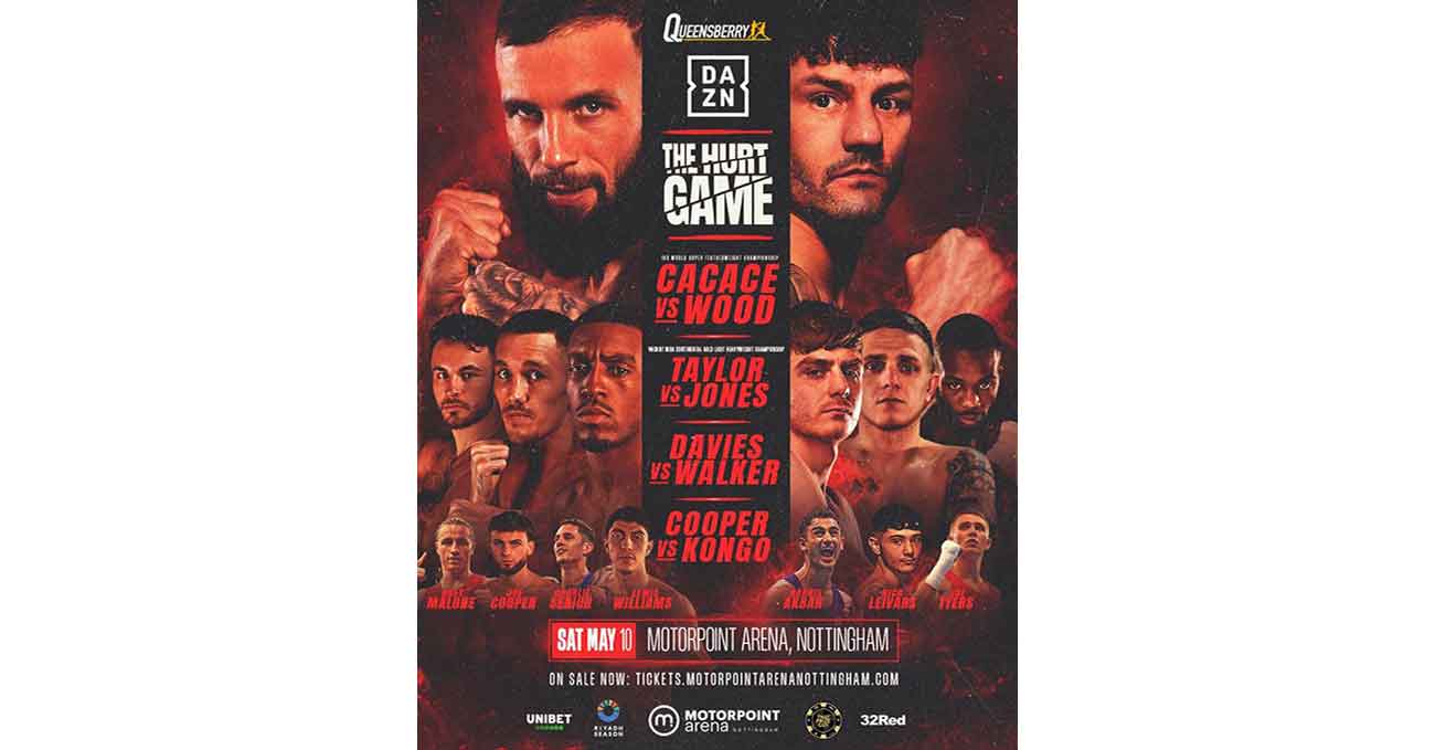 Anthony Cacace vs Leigh Wood full fight video poster 2025-05-10