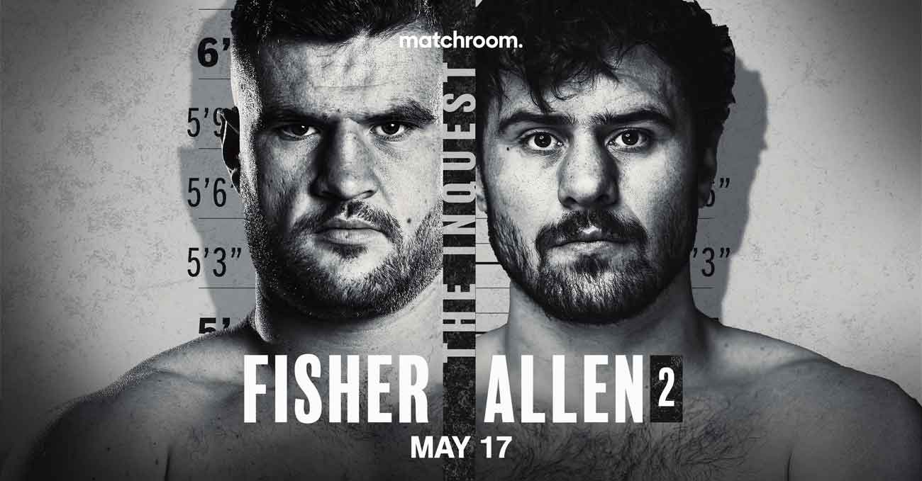 Johnny Fisher vs David Allen 2 full fight video poster 2025-05-17