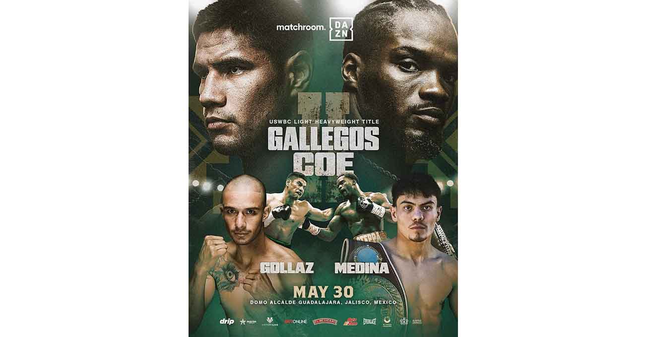 Manuel Gallegos vs Khalil Coe 2 full fight video poster 2025-05-30