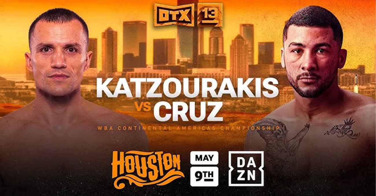 Andreas Katzourakis vs Roberto Cruz full fight video poster 2025-05-09