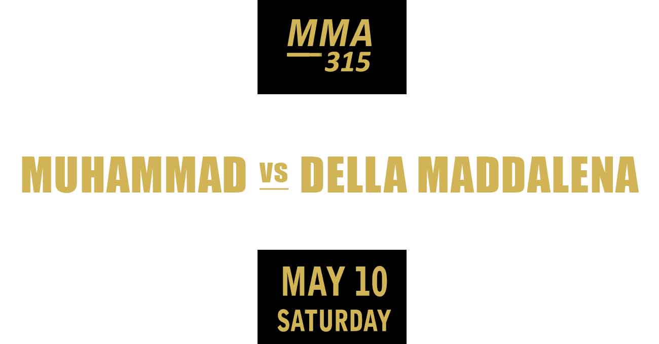 Belal Muhammad vs Jack Della Maddalena full fight video UFC 315 poster by ATBF
