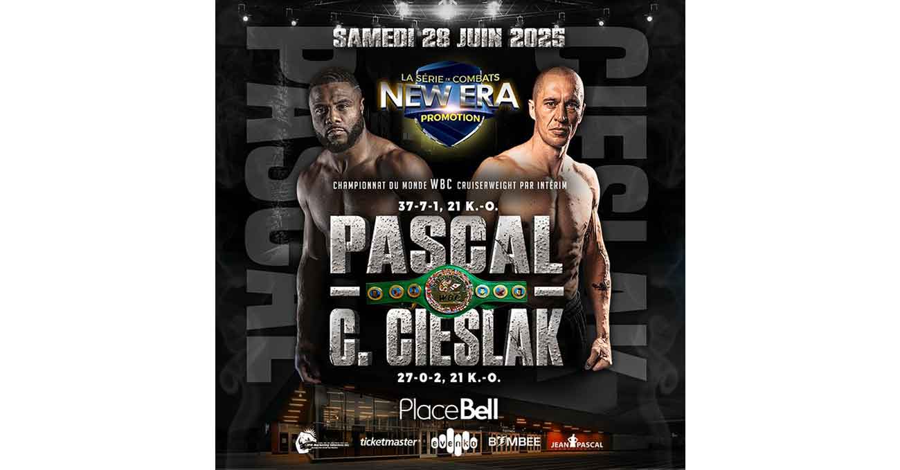 Michal Cieslak vs Jean Pascal full fight video poster 2025-06-28
