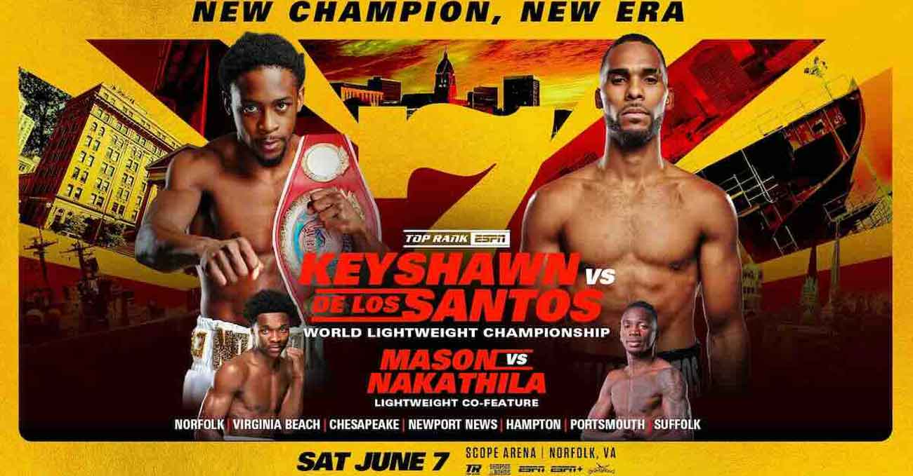 Abdullah Mason vs Jeremia Nakathila full fight video poster 2025-06-07