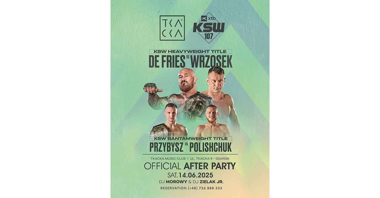 Philip De Fries vs Arkadiusz Wrzosek full fight video XTB KSW 107 poster