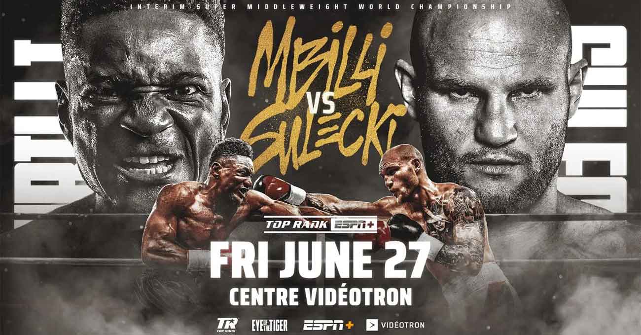Christian Mbilli vs Maciej Sulecki full fight video poster 2025-06-27
