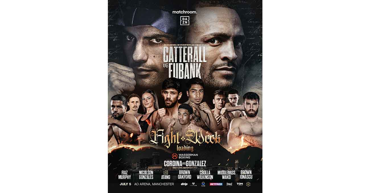 Jack Catterall vs Harlem Eubank full fight video poster 2025-07-05