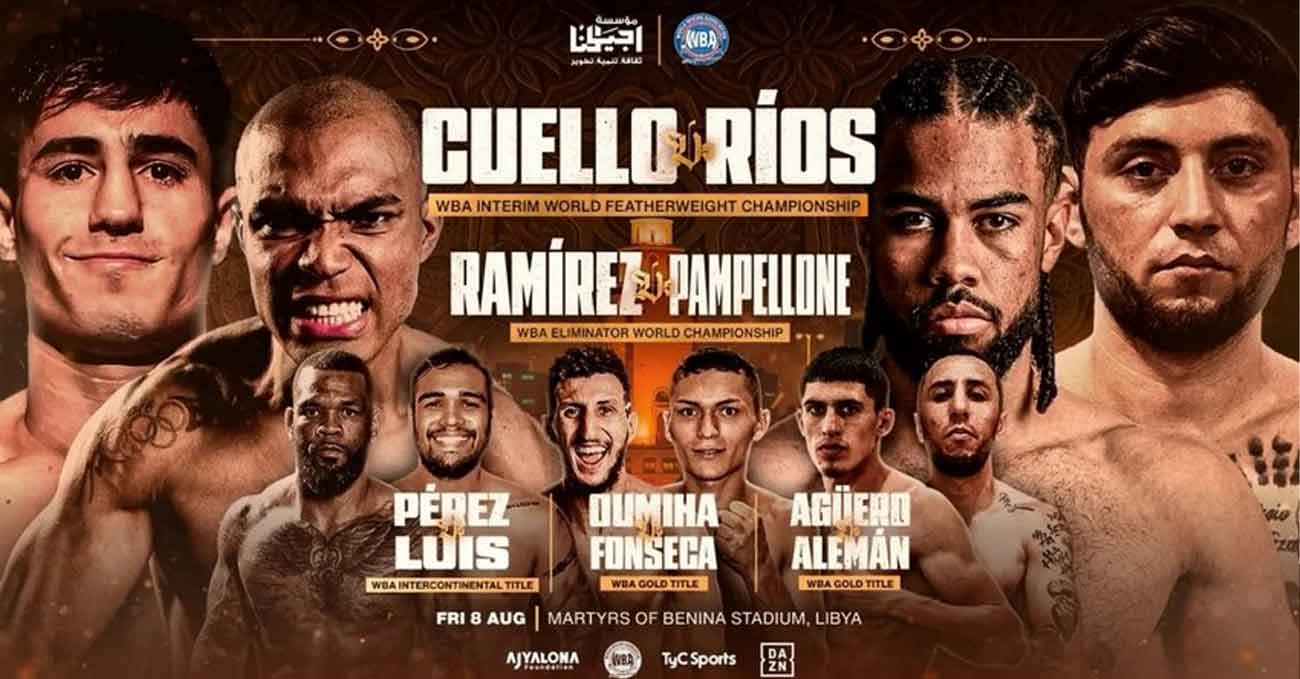 Mirco Cuello vs Sergio Rios Jimenez full fight video poster 2025-08-08