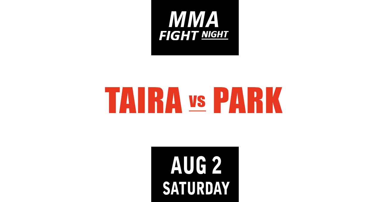 Tatsuro Taira vs Hyun Sung Park full fight video UFC Vegas 108 poster by ATBF