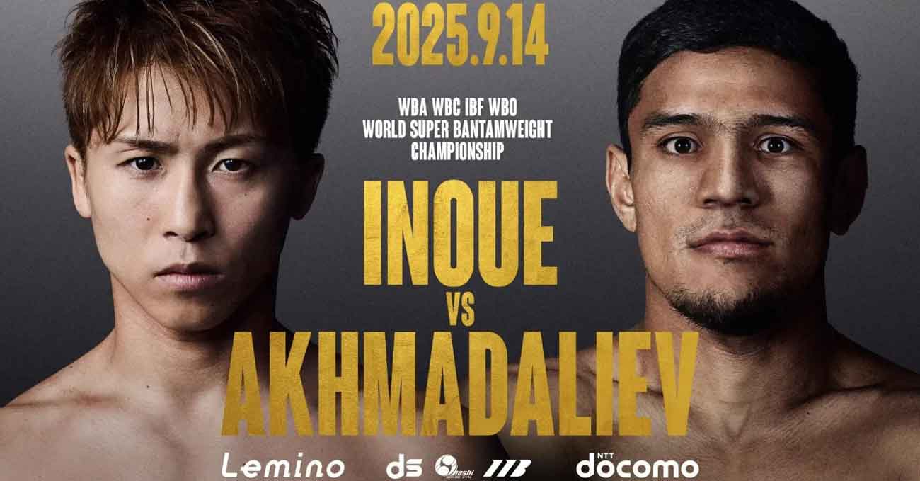 Naoya Inoue vs Murodjon Akhmadaliev full fight video poster 2025-09-14