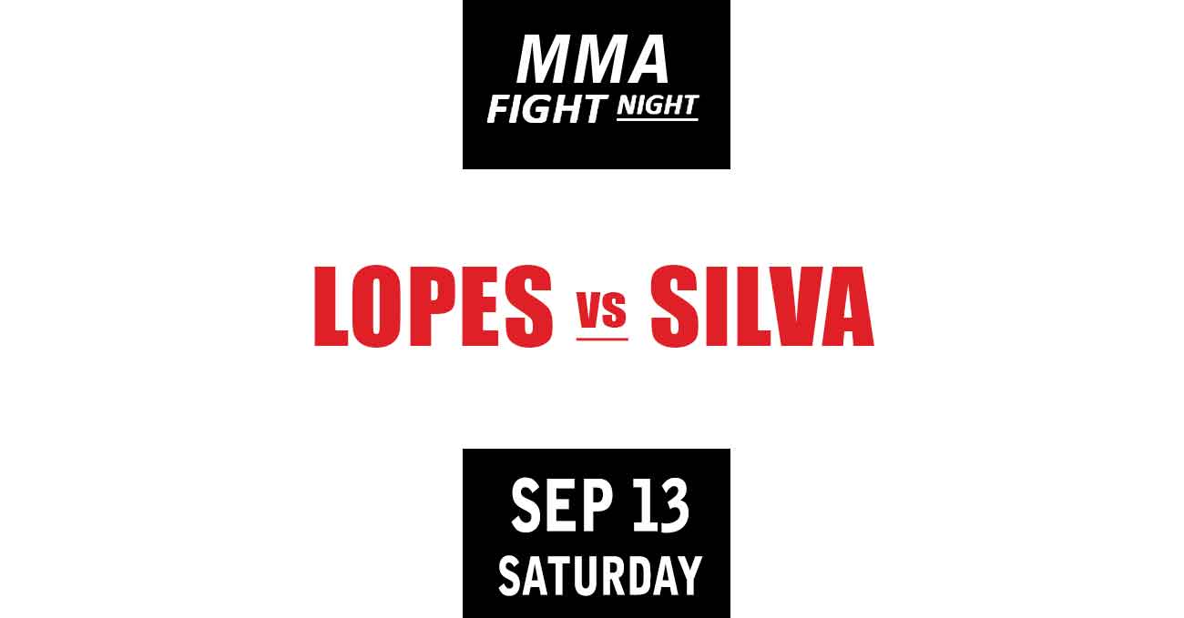 Diego Lopes vs Jean Silva full fight video Noche UFC 3 poster by ATBF