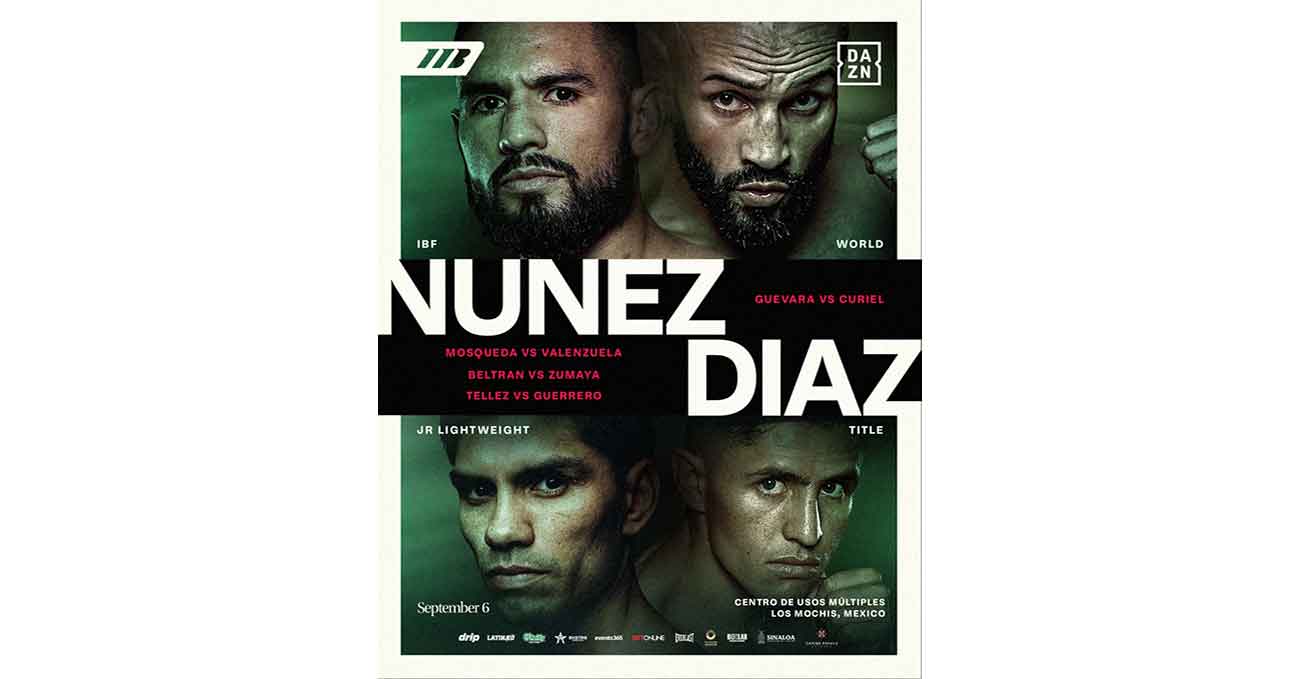 Eduardo Nunez vs Christopher Diaz full fight video poster 2025-09-06