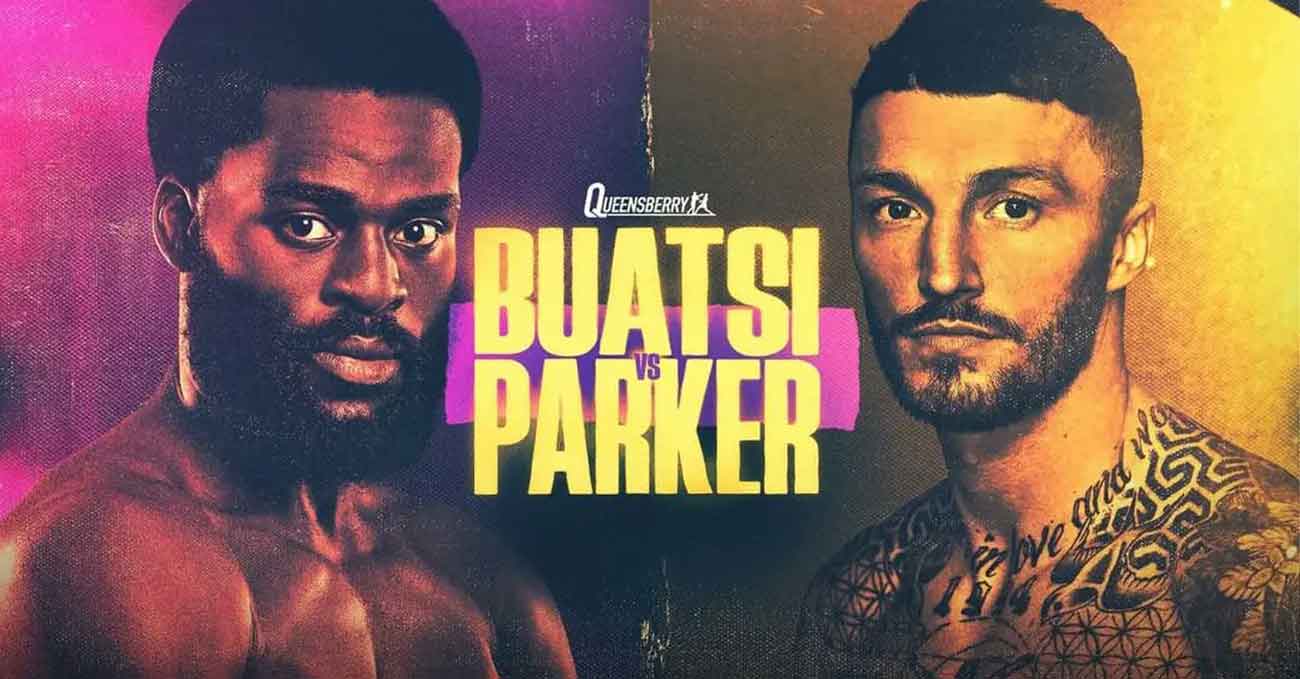 Joshua Buatsi vs Zach Parker full fight video poster 2025-11-01