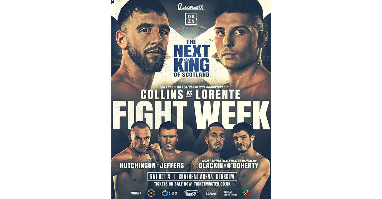 Nathaniel Collins vs Cristobal Lorente full fight video poster 2025-10-04
