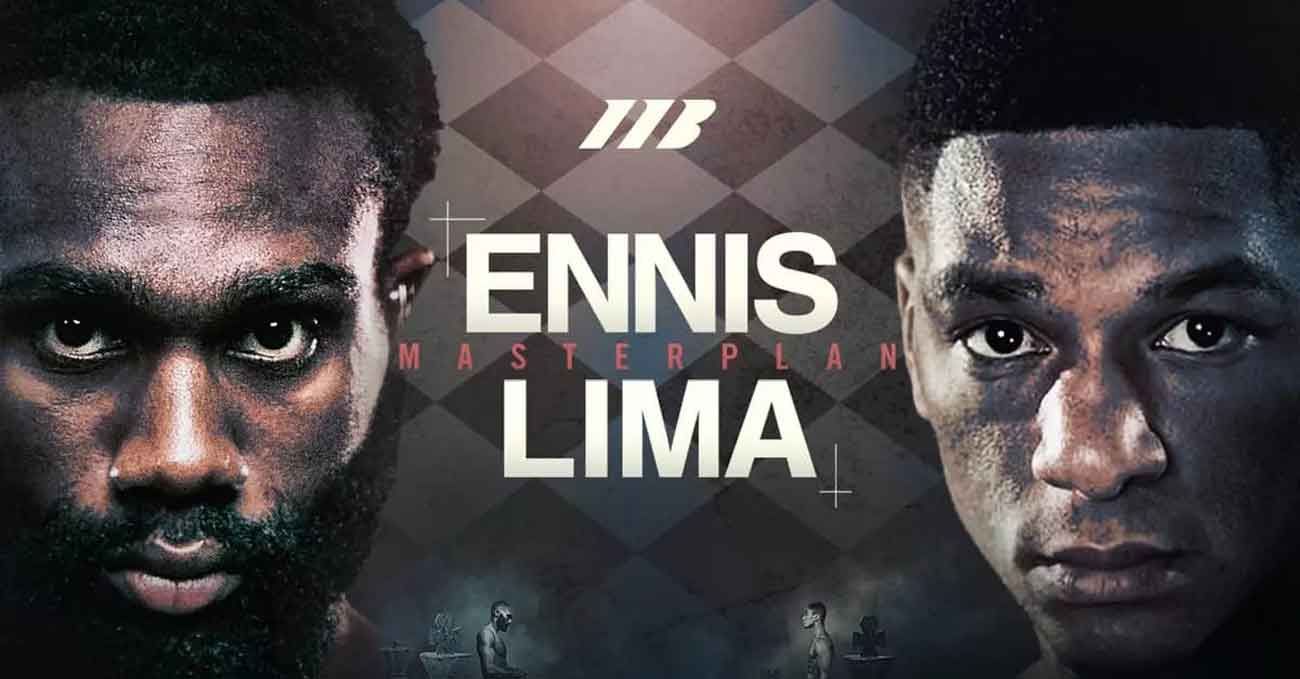 Jaron Ennis vs Uisma Lima full fight video poster 2025-10-11