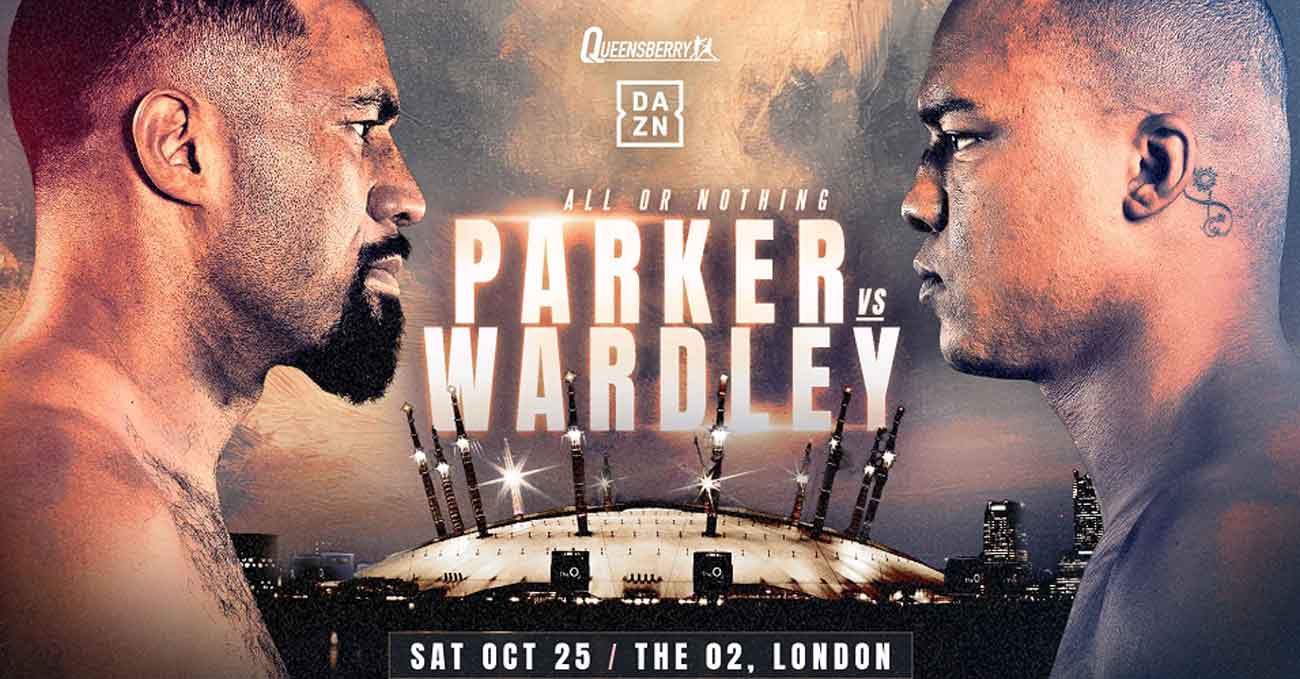 Joseph Parker vs Fabio Wardley full fight video poster 2025-10-25