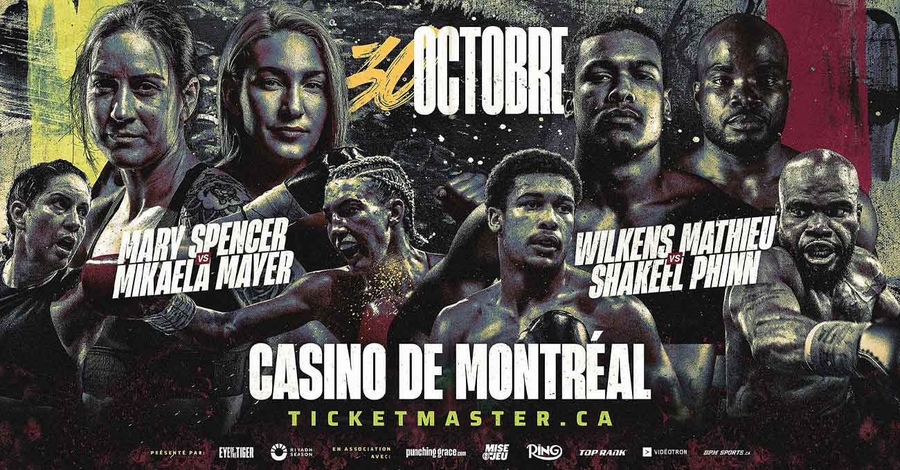 Mary Spencer vs Mikaela Mayer full fight video poster 2025-10-30