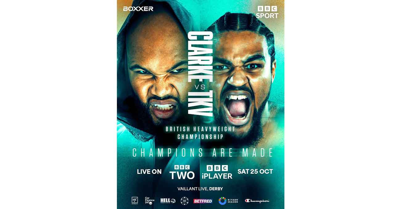 Frazer Clarke vs Jeamie Tshikeva full fight video poster 2025-11-29