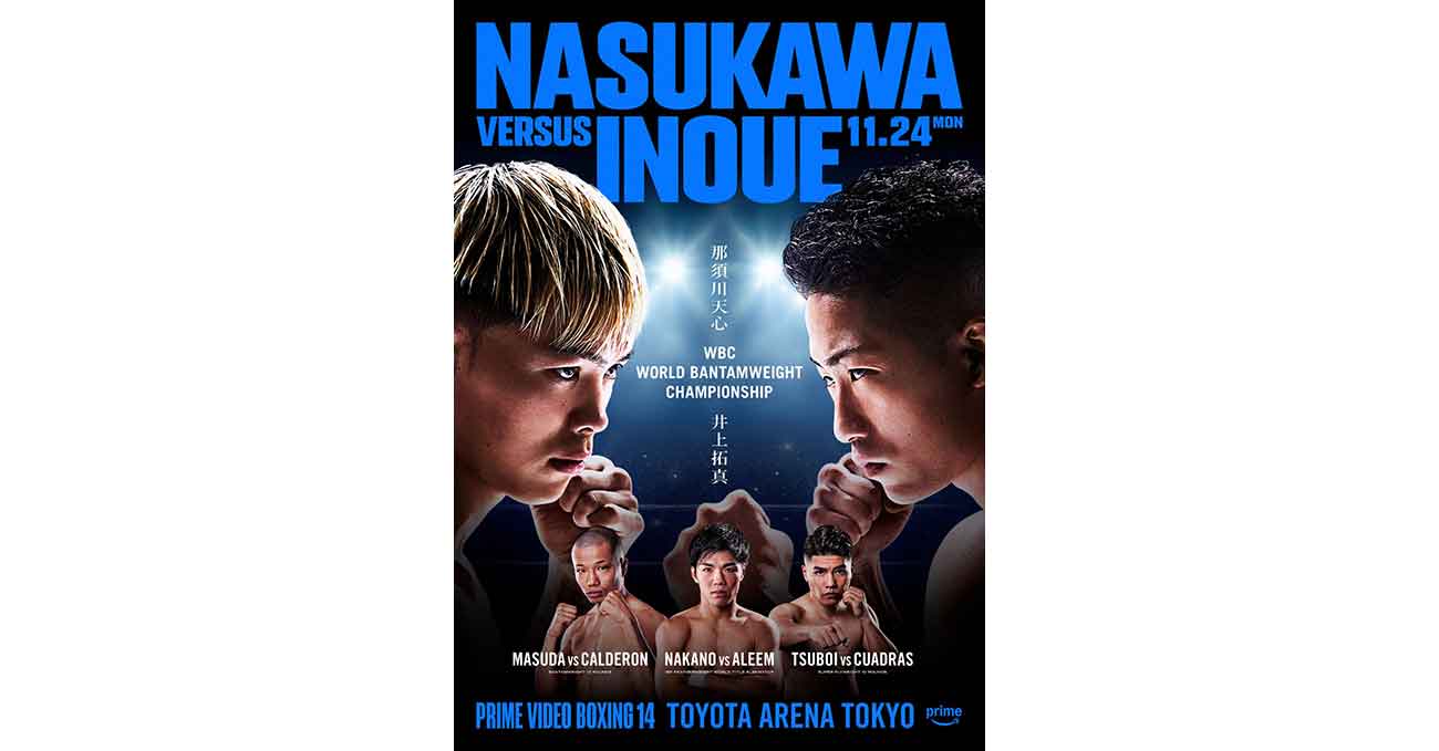 Tenshin Nasukawa vs Takuma Inoue full fight video poster 2025-11-24