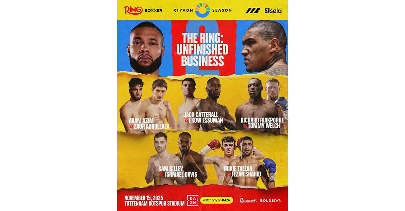 Poster of Eubank vs Benn 2 2025-11-15