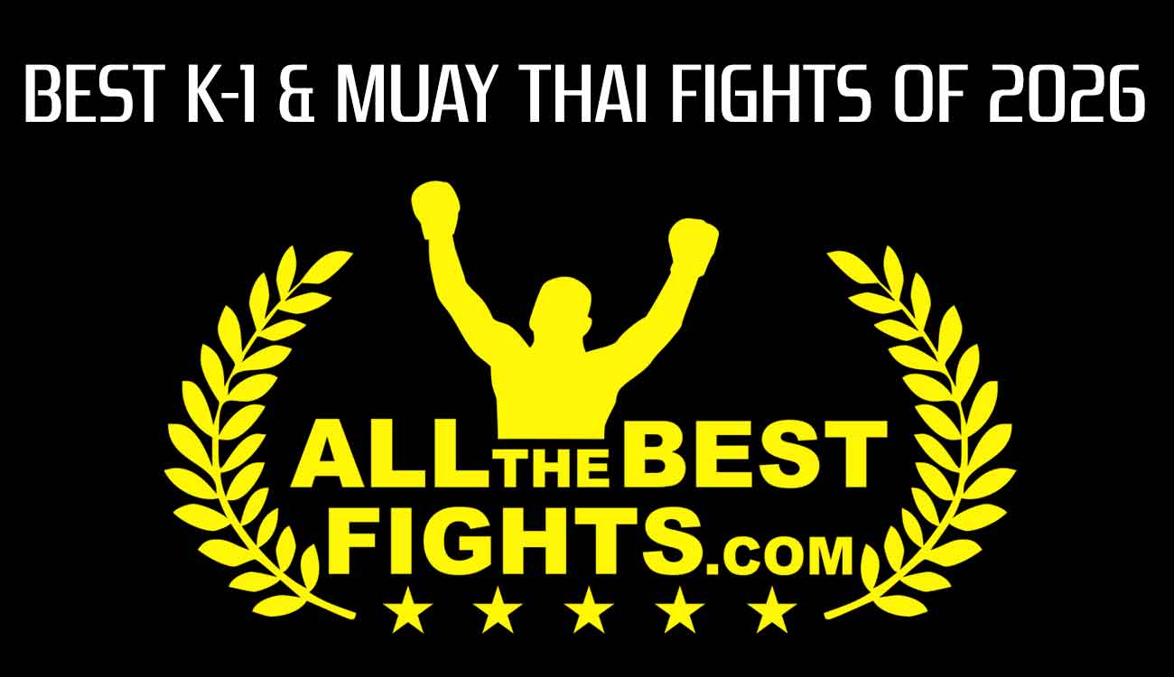 Ranking of the best kickboxing, k-1 and muay thai fights of the year 2026