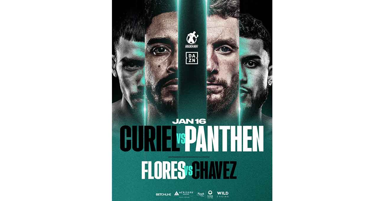 Raul Curiel vs Jordan Panthen full fight video poster 2026-01-16