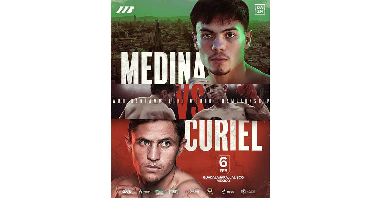 Christian Medina vs Adrian Curiel full fight video poster 2026-02-06