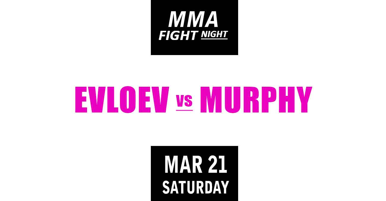 Movsar Evloev vs Lerone Murphy full fight video UFC Fight Night 270 poster by ATBF