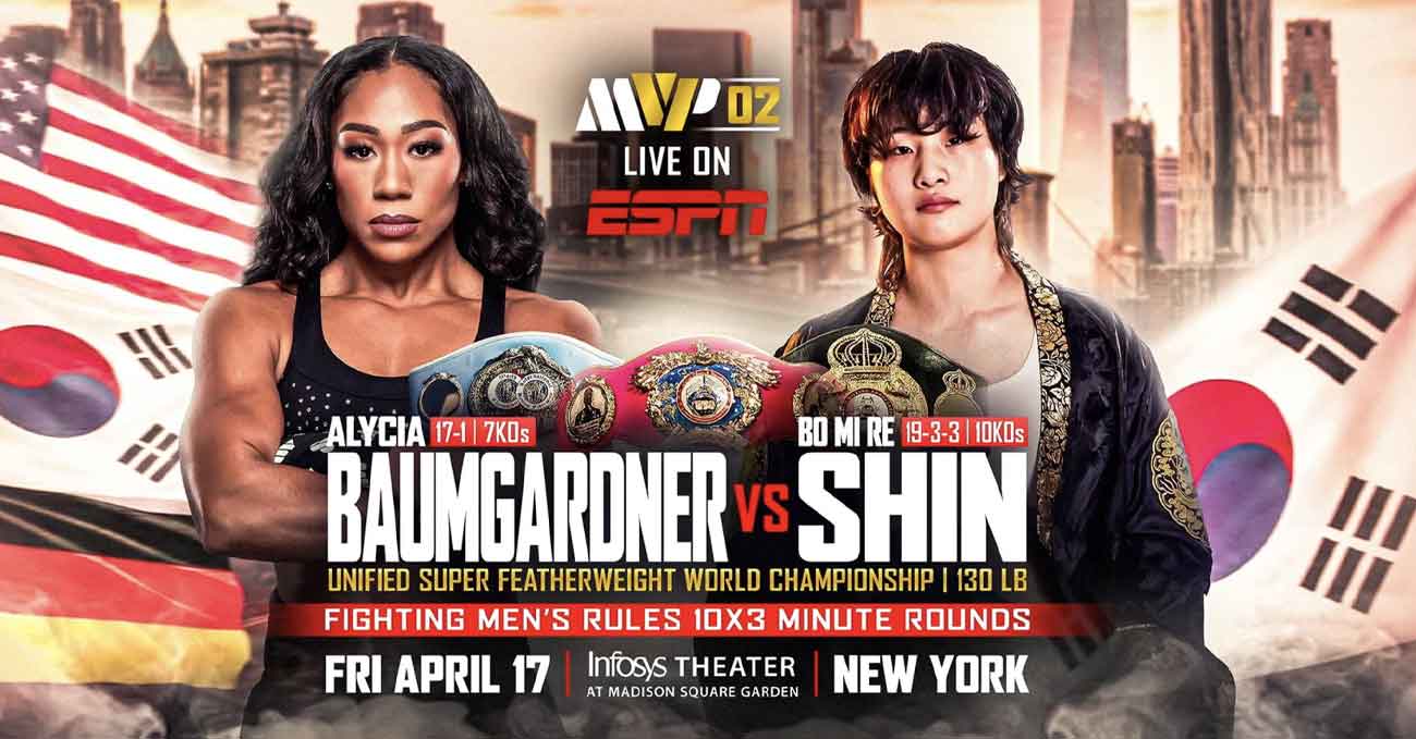 Alycia Baumgardner vs Bo Mi Re Shin full fight video poster 2026-04-17