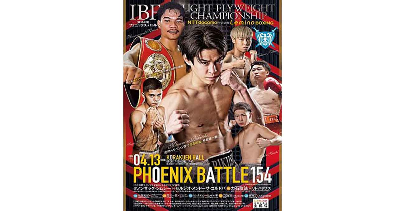 Thanongsak Simsri vs Sergio Alfonso Mendoza Cordova full fight video poster 2026-04-13