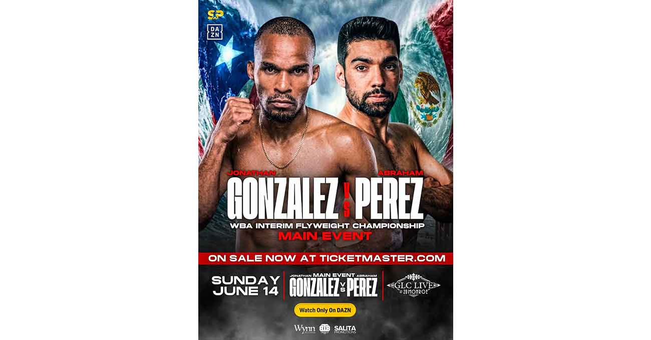 Jonathan Gonzalez vs Perez Full fight Video & highlights 2026 Wba