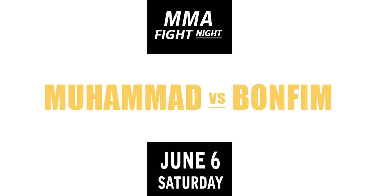 Belal Muhammad vs Gabriel Bonfim full fight video UFC Vegas 118 poster by ATBF