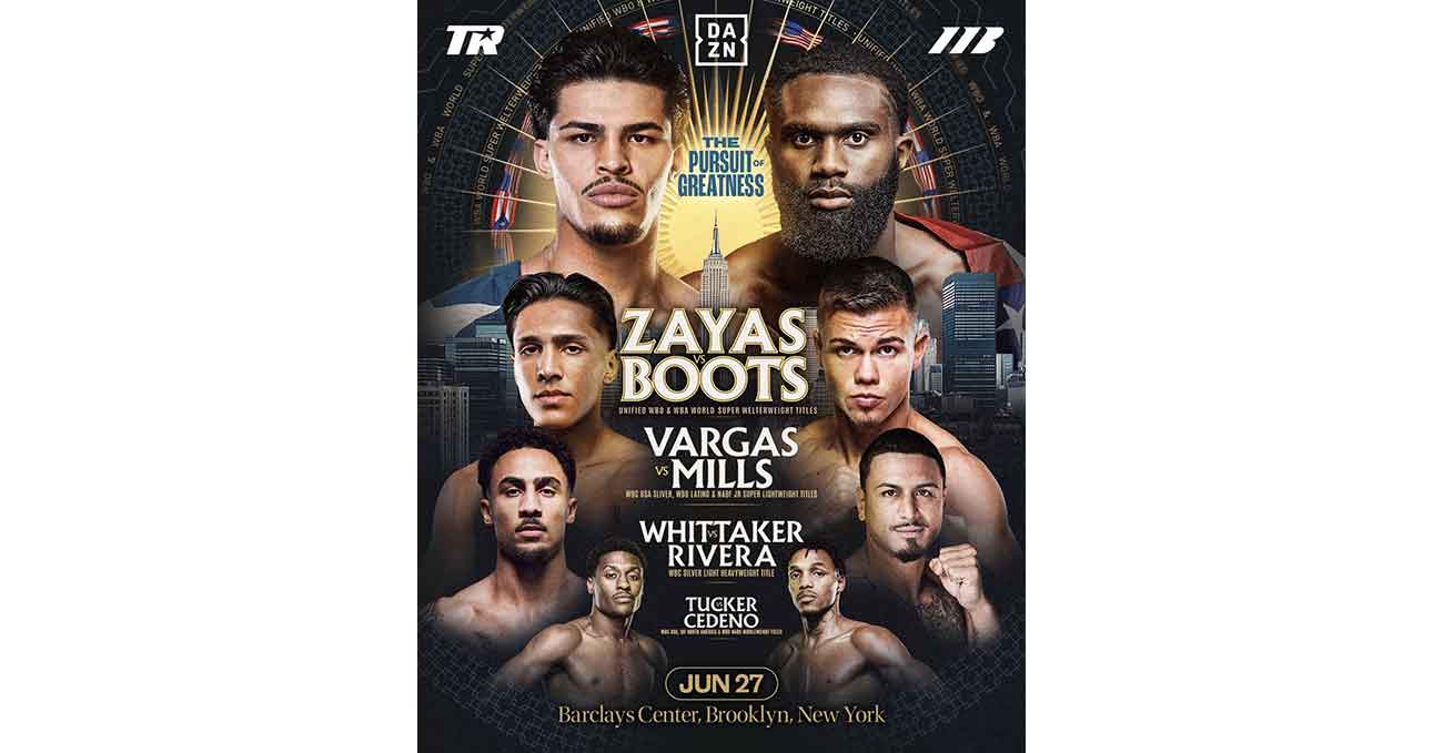 Poster of Zayas vs Boots Ennis 2026-06-27