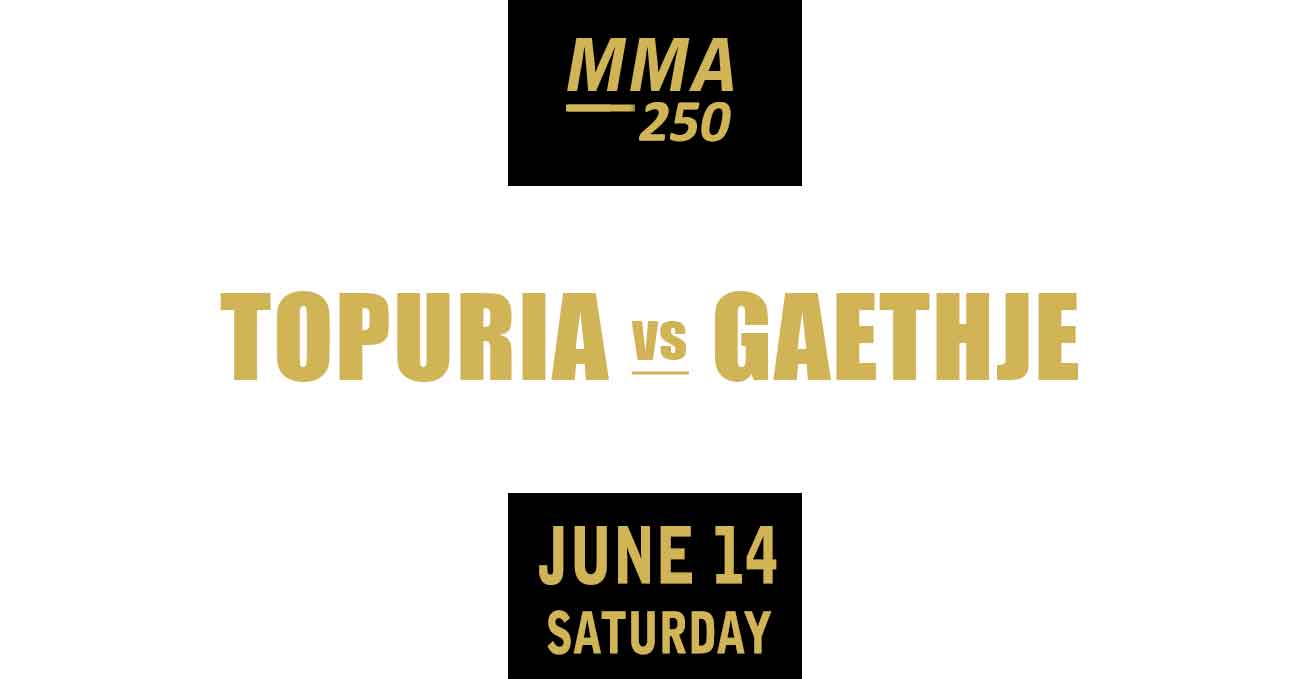 Ilia Topuria vs Justin Gaethje full fight video UFC Freedom 250 poster by ATBF