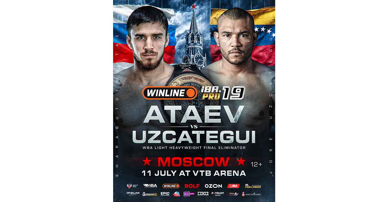 Sharabutdin Ataev vs Jose Uzcategui full fight video poster 2026-07-11
