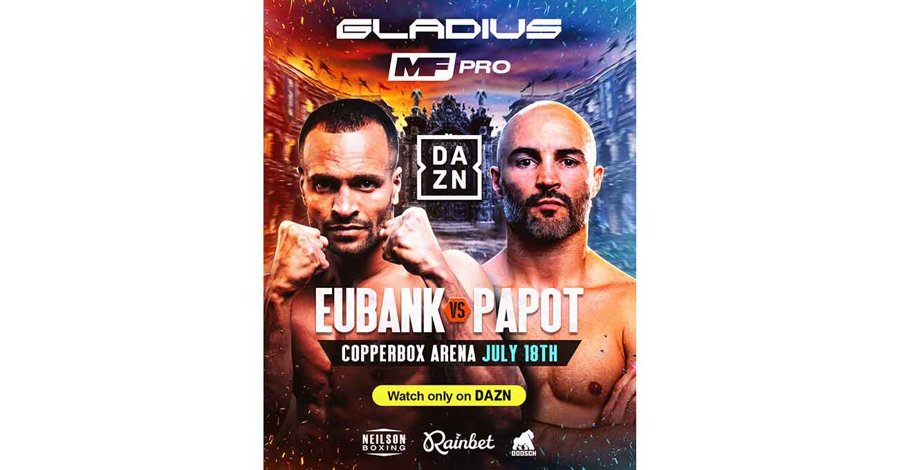 Harlem Eubank vs David Papot full fight video poster 2026-07-18