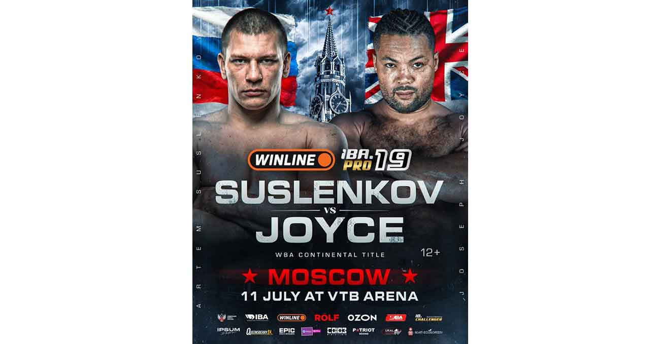Artem Suslenkov vs Joe Joyce full fight video poster 2026-07-11