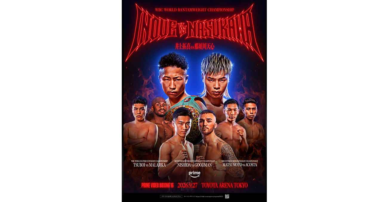 Takuma Inoue vs Tenshin Nasukawa 2 full fight video poster 2026-09-27
