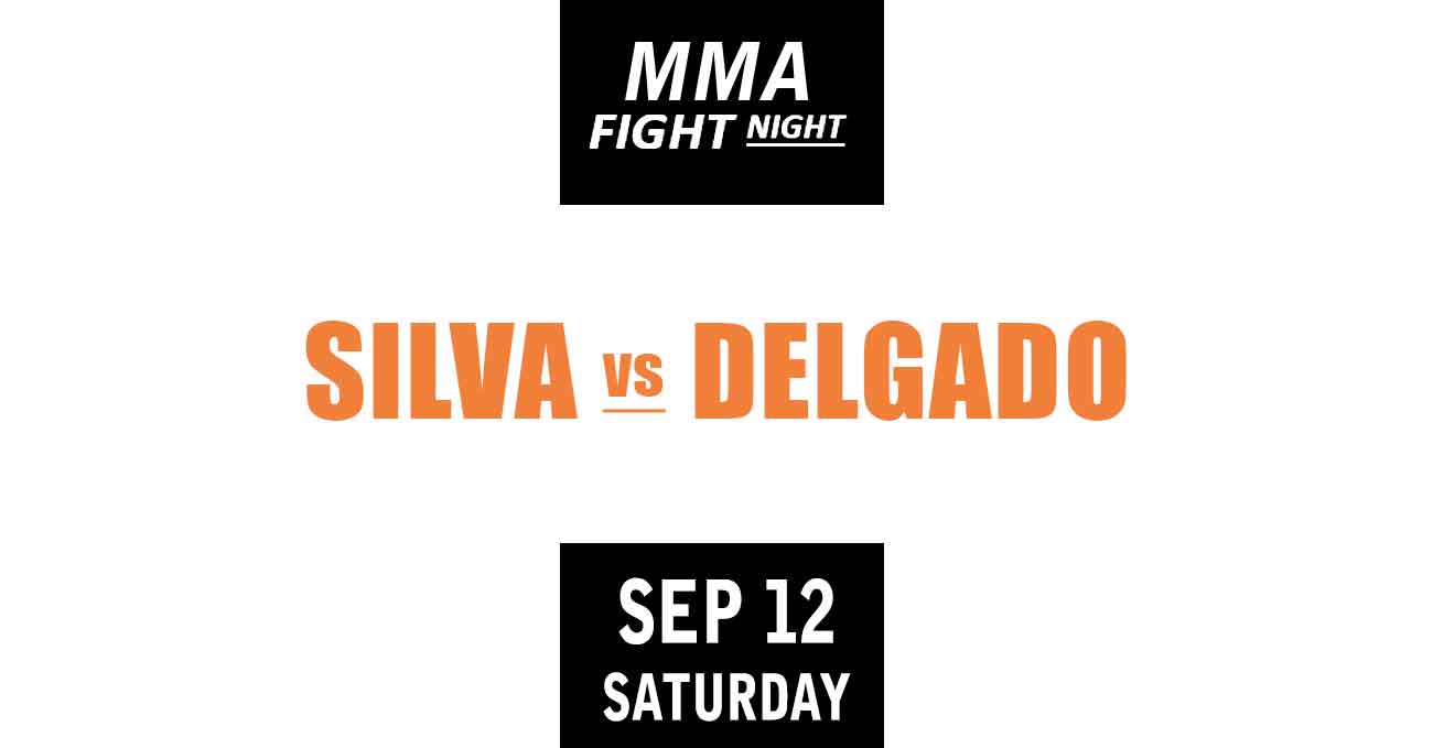 Jean Silva vs Jose Delgado full fight video Noche UFC 4 poster by ATBF
